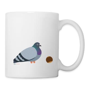 Dove Nut - Funny and Clever - Mug - white - Right