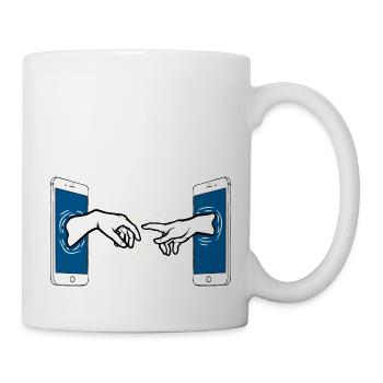 Creation of adam by The Manzanita's - Mug - white - Right