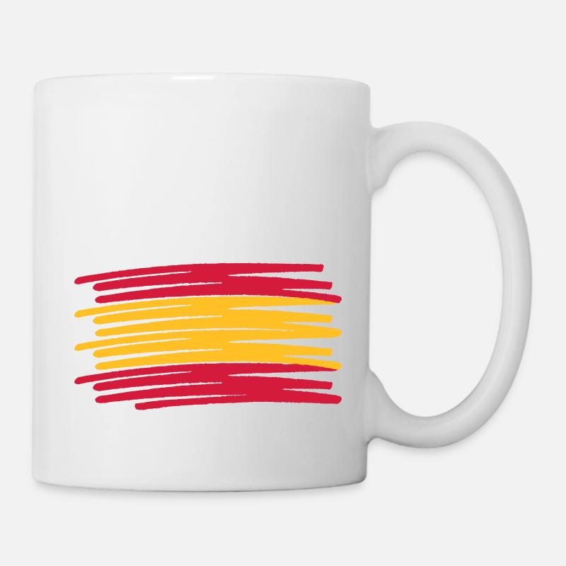Spain bandera flag spain - Mug - white