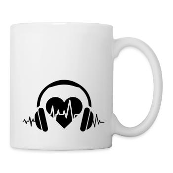 FMF - Fêter entre amis - Mug blanc - blanc - Droite