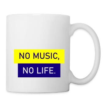 Rock and Roll Rock Musique - Mug blanc - blanc - Droite