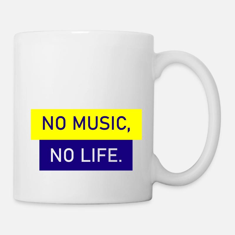 Rock and Roll Rock Musique - Mug blanc - blanc