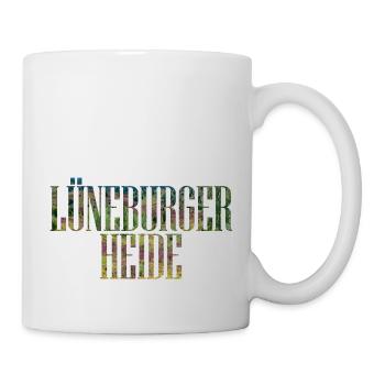 Lüneburger Heide Deutschland Landschaft - Tasse - Weiß - Rechts