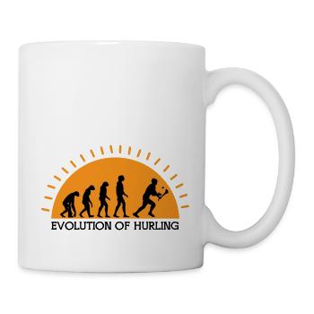 The Evolution of Hurling - Mug - white - Right