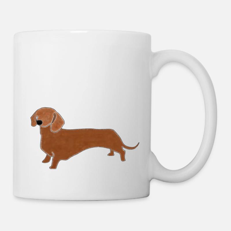 Sausage Dog - Mug - white