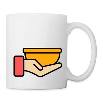 Suppe - Tasse - Weiß - Rechts