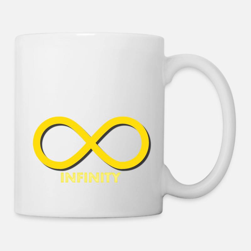 INFINITY YELLOW - Tasse - Weiß