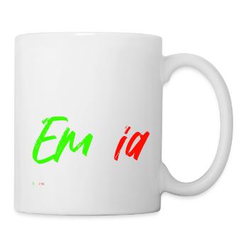 Emilia - Herkunft und Bedeutung - Tasse - Weiß - Rechts
