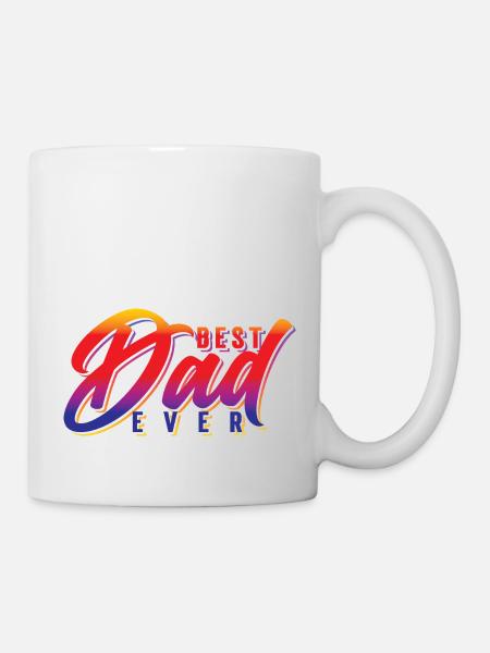 Best Dad ever - Mug blanc - blanc