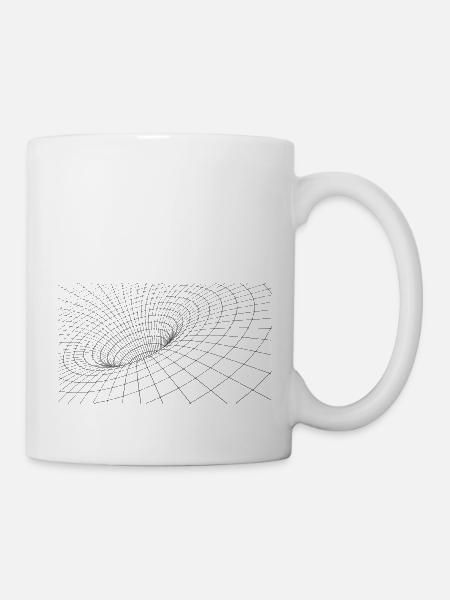 Schwarzes Loch Black Hole - Mug - white