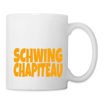 Schwing-Zelt - Tasse - Weiß - Rechts