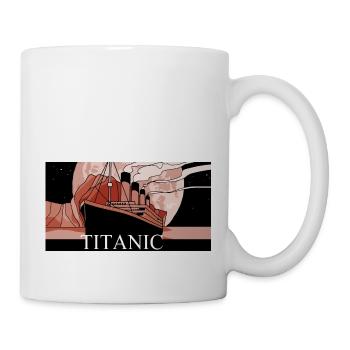 Titanisch - Tasse - Weiß - Rechts