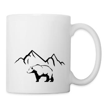 Bear Mountains - Mug - white - Right