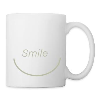 smile - Tasse - Weiß - Rechts