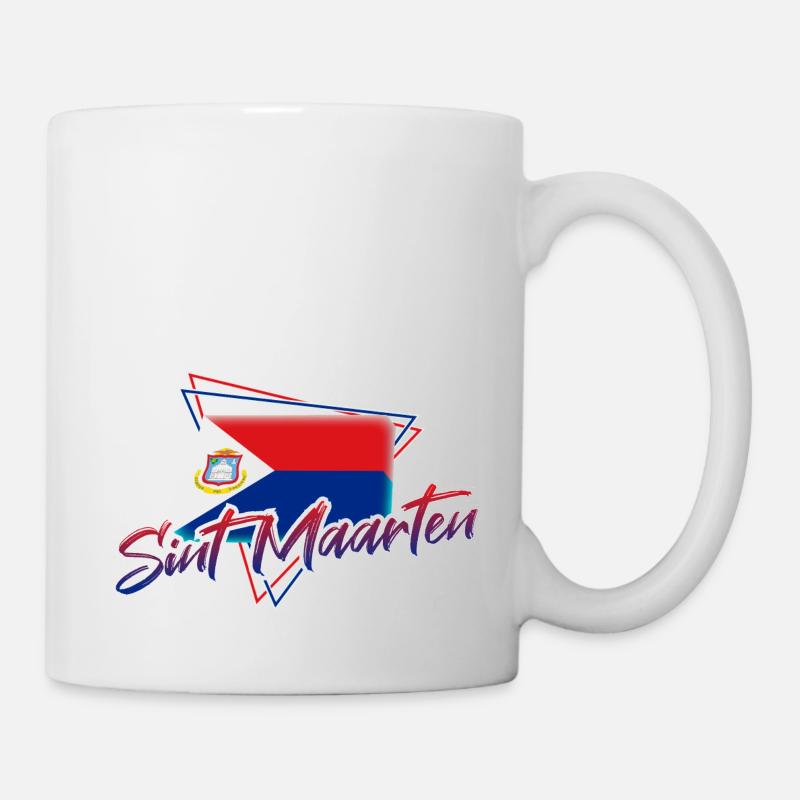 Sint Maarten - Mug blanc - blanc