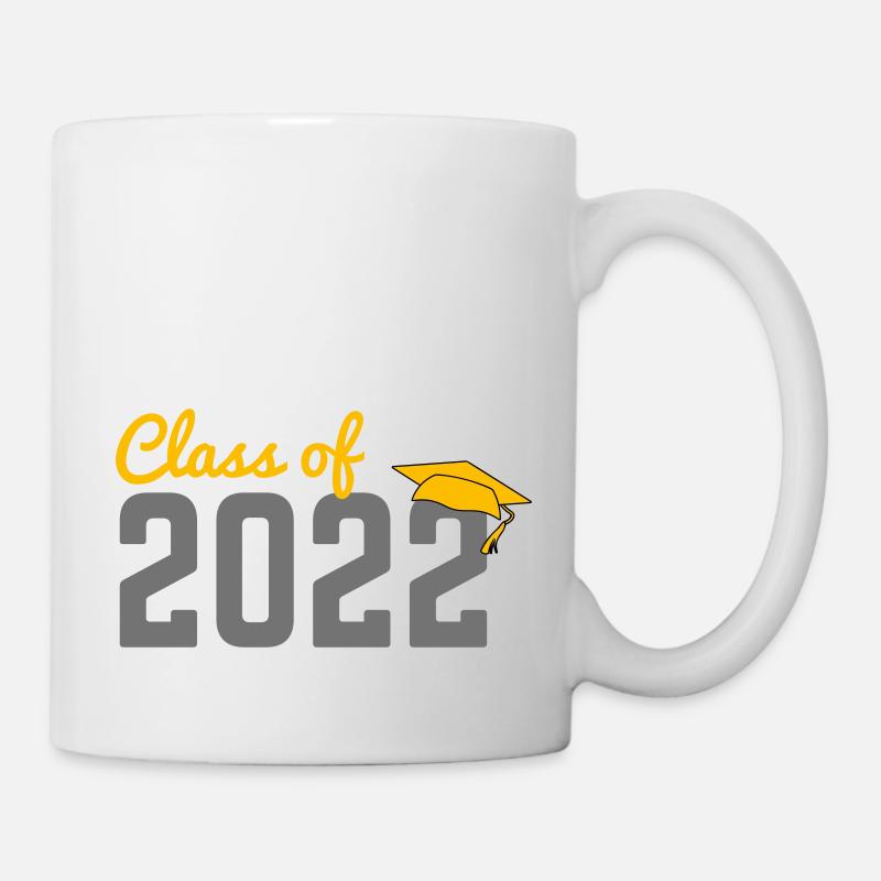 Diplôme de 2022 Études Baccalauréat - Mug blanc - blanc