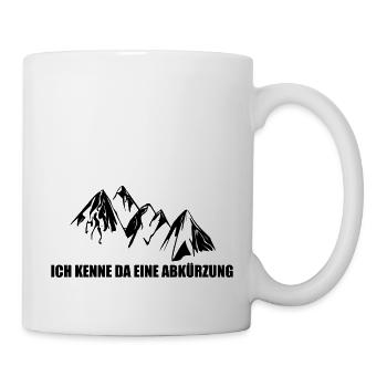 ICH KENNE DA EINE ABKÜRZUNG - Tasse - Weiß - Rechts