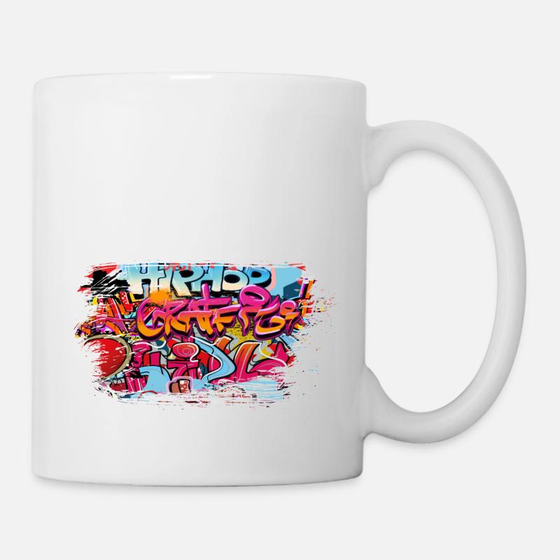 Graffiti - Mug blanc - blanc