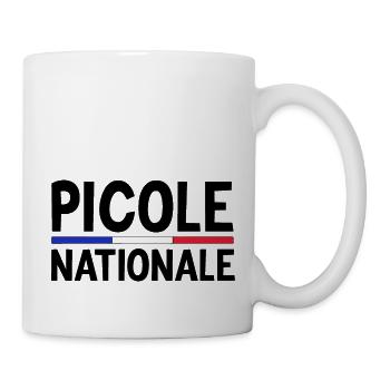 Picole Nationale Cadeau Humour Personnalisé - Mug blanc - blanc - Droite