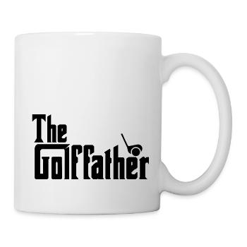 Golf spielen - The Golffather Golfer Golfplatz - Mug blanc - blanc - Droite