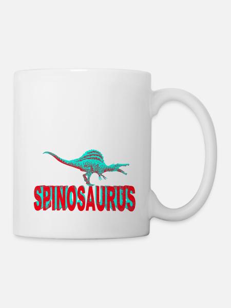 Dinosaurier Spinosaurus - Tasse - Weiß