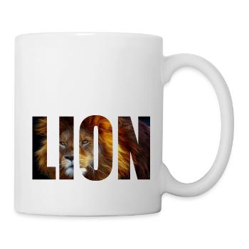 Roi Lion - Mug blanc - blanc - Droite