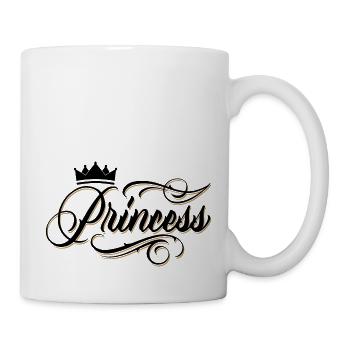 Princess - Mug blanc - blanc - Droite