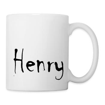 Henry - Tasse - Weiß - Rechts