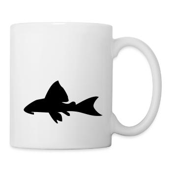 Poisson-chat - Mug blanc - blanc - Droite