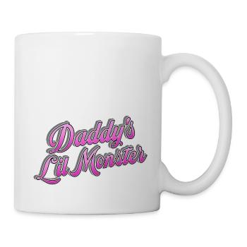 Daddy's Lil Monster- Dad's little monster - Mug - white - Right