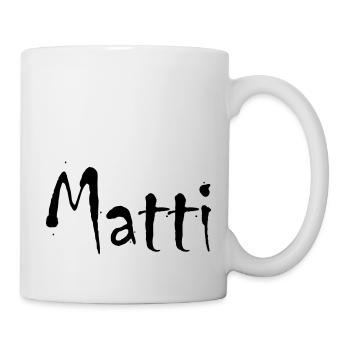 matti - Tasse - Weiß - Rechts