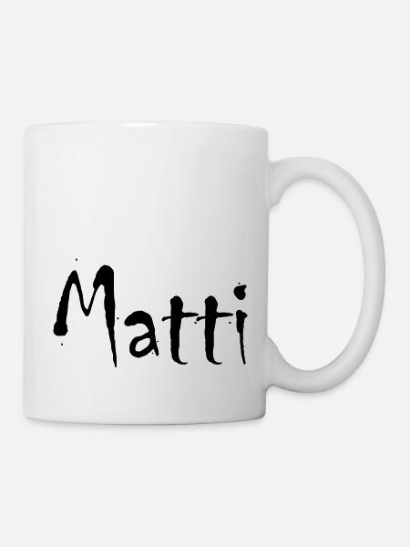 matti - Tasse - Weiß