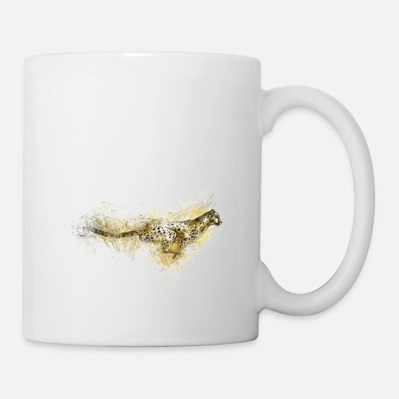 Gepard - Tasse - Weiß