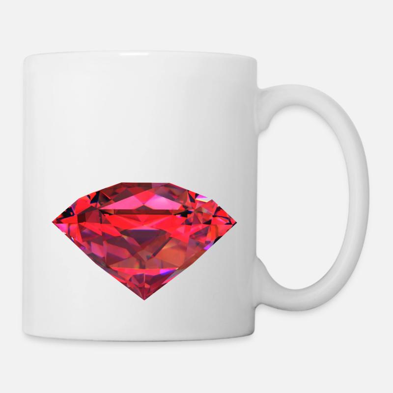 Reddish Ruby - Mug - white