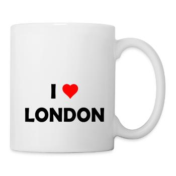 I love London - Great Britain - UK United Kingdom - Tasse - Weiß - Rechts