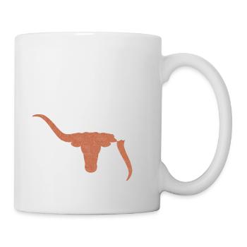 Taureau - Mug blanc - blanc - Droite