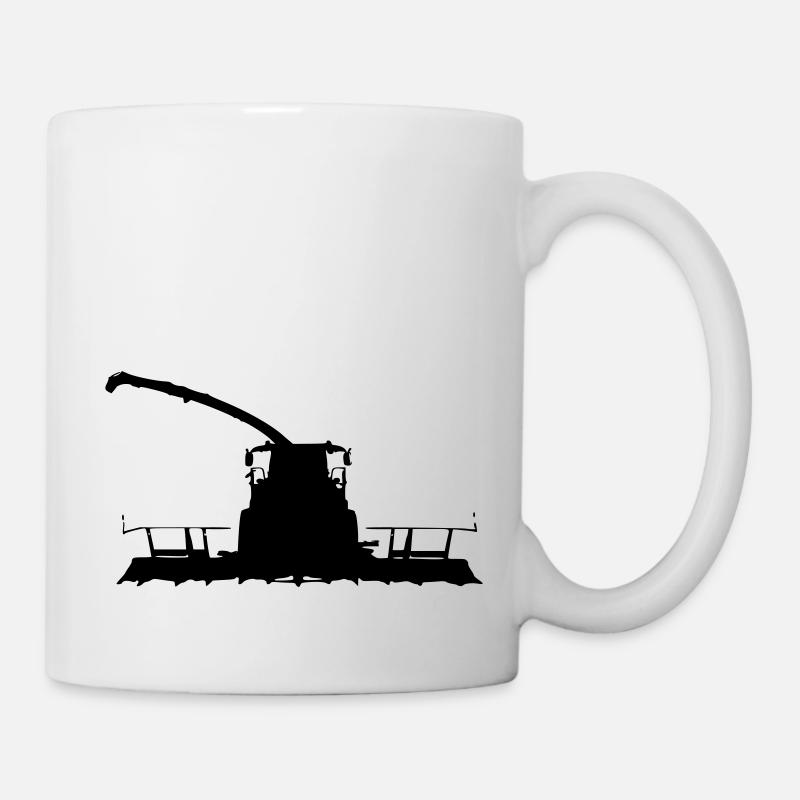 Feldhäcksler Big X 880 - Tasse - Weiß