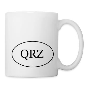 QRZ ham radio question radio amateur radio - Mug blanc - blanc - Droite