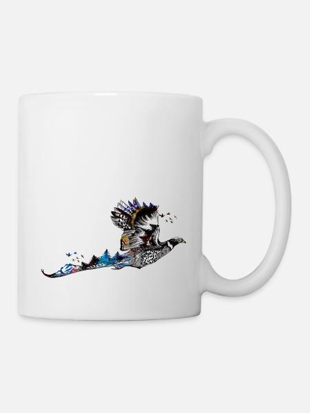 Fasan - Tasse - Weiß