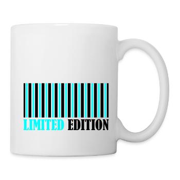 Barcode Limited Edition - Tasse - Weiß - Rechts