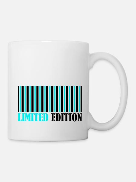 Barcode Limited Edition - Tasse - Weiß