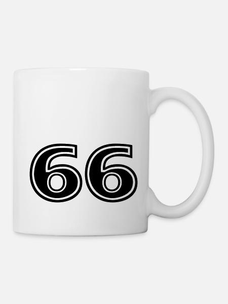 66 - Mug blanc - blanc