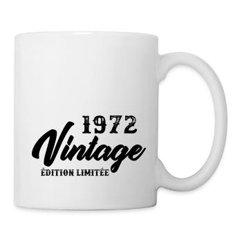 1972 Vintage Edition Limitée - Mug blanc - blanc - Droite