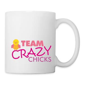 Teamshirt chicks Muddy Run Shirt Grümpeltunier - Tasse - Weiß - Rechts