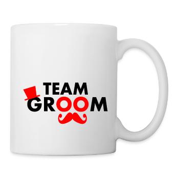 Team groom - Mug - white - Right
