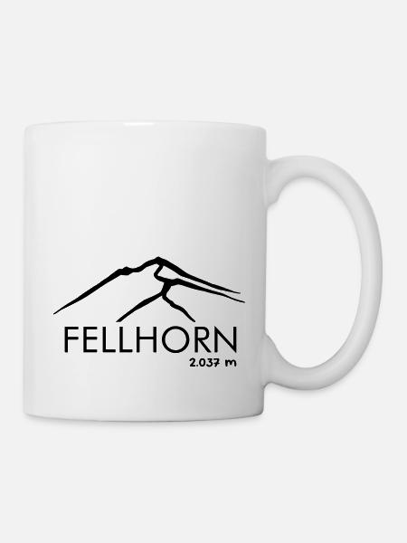 Fellhorn - Tasse - Weiß
