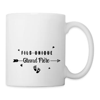 grand frère - Mug blanc - blanc - Droite