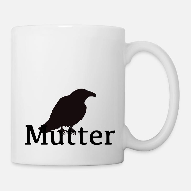 Raben Mutter - Tasse - Weiß