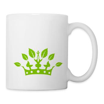 Feuilles Crown Eco - Mug blanc - blanc - Droite