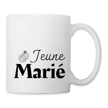 Jeune Marié - Mug blanc - blanc - Droite
